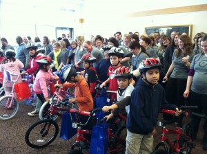 Another Spectrum Health Build-A-Bike in Grand Rapids, Michigan