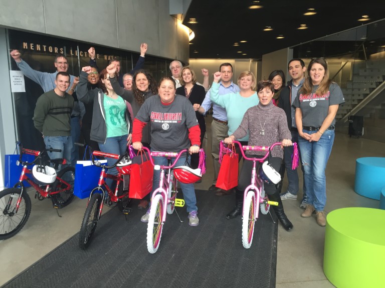 Cornell University Build-A-Bike Team Building in Ithaca, NY