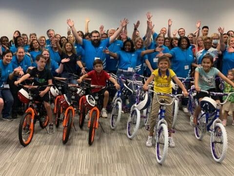 Insperity Build-A-Bike® team event in Irving