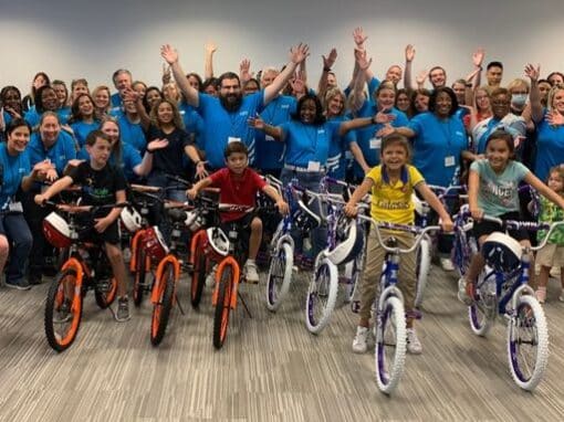 Insperity Build-A-Bike® team event in Irving