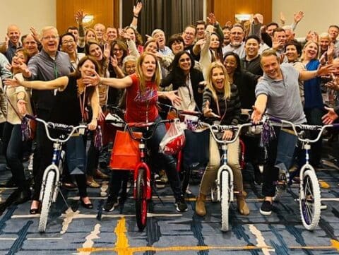 Pfizer Build-A-Bike® team event in Nashville