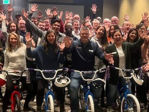 Fastpath Solutions Build-A-Bike® team event in Denver, CO