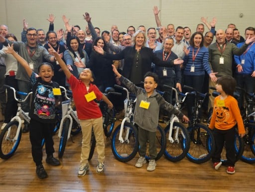 Moog, Inc. Build-A-Bike® Event in Buffalo, NY